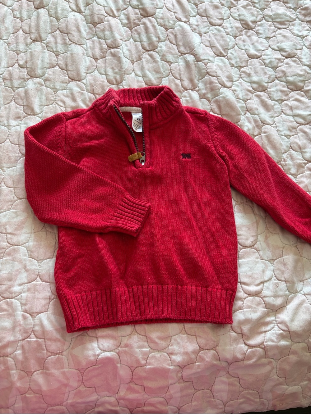 2T Red Carters Sweater - Perfect for Christmas
